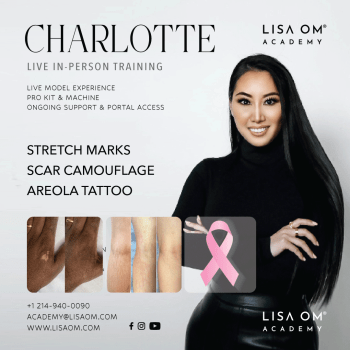 05/11/2026-05/13/2026 | CHARLOTTE 3-Day Stretch Marks, Scar Camouflage & Areola Tattoo - Paramedical Tattoo Training