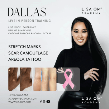 DALLAS 3-Day Stretch Marks, Scar Camouflage & Areola Tattoo - Paramedical Tattoo Training
